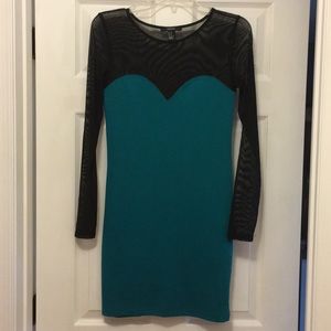 Mesh, party dress from Forever 21.